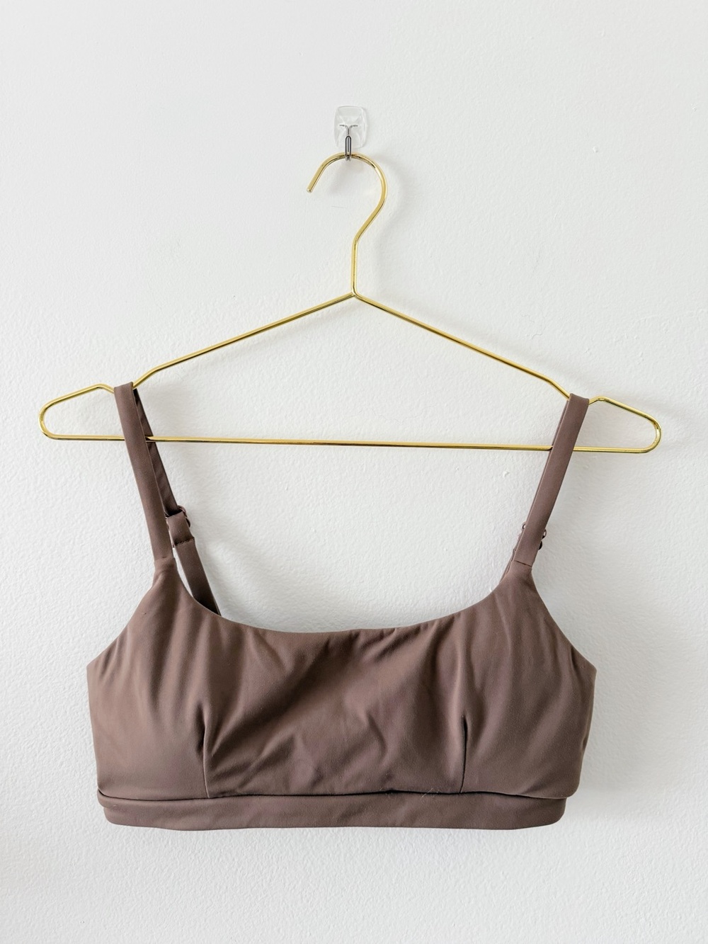 Balance Athletica Mauve Brown Scoop Bralette